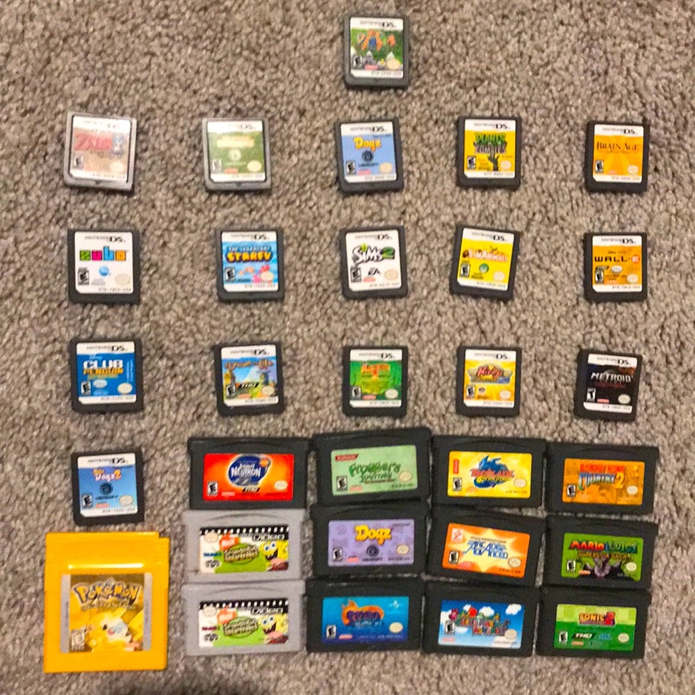 Gameboy and DS games